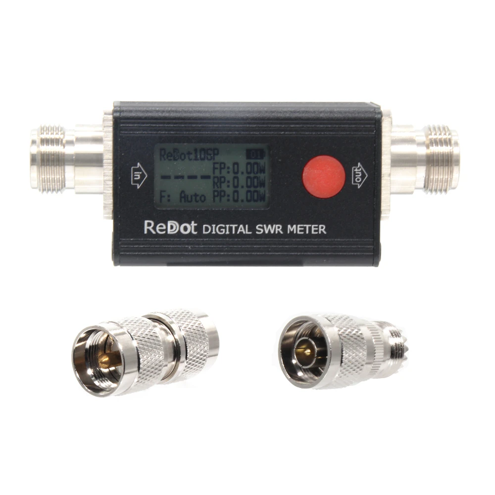 

RD106P Digital SWR Meter SWR&Power Meter 120W FMB VHF UHF80-999MHz Standing-wave Ratio 1.00-99.9 Support DMR Walkie Talkie