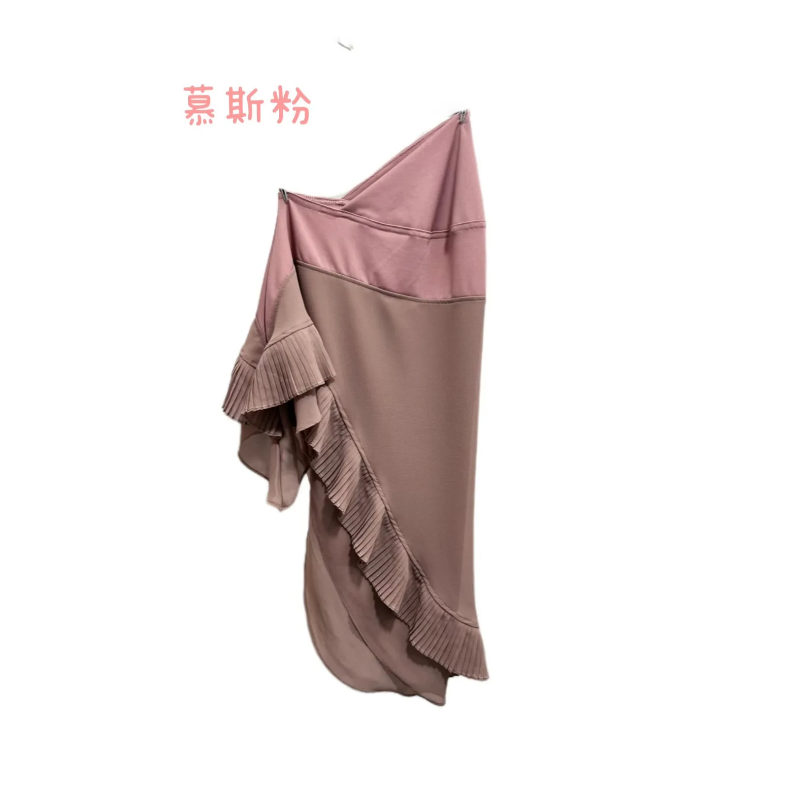 Women's Hijab Caps Muslim Double-layer Chiffon Malaysia Hooded Headgear Pleated Edge Muslim Fashion Turbante Feminino Para Festa