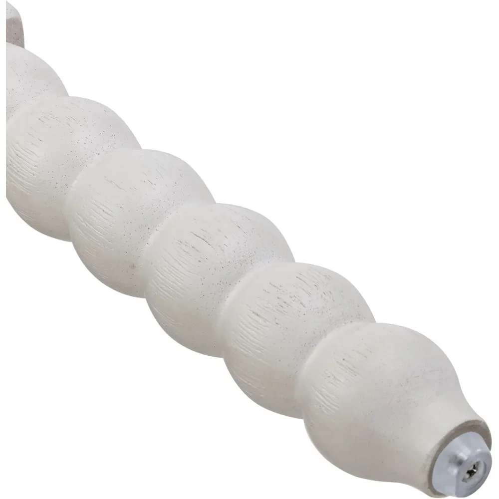 ANGDUO Linen Spindle Arm Chair image 4