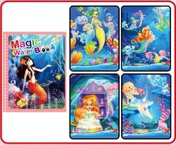 Magic Water Drawing Coloring Book for Kids - Creative Painting Toy and Gift for Boys and Girls (28)