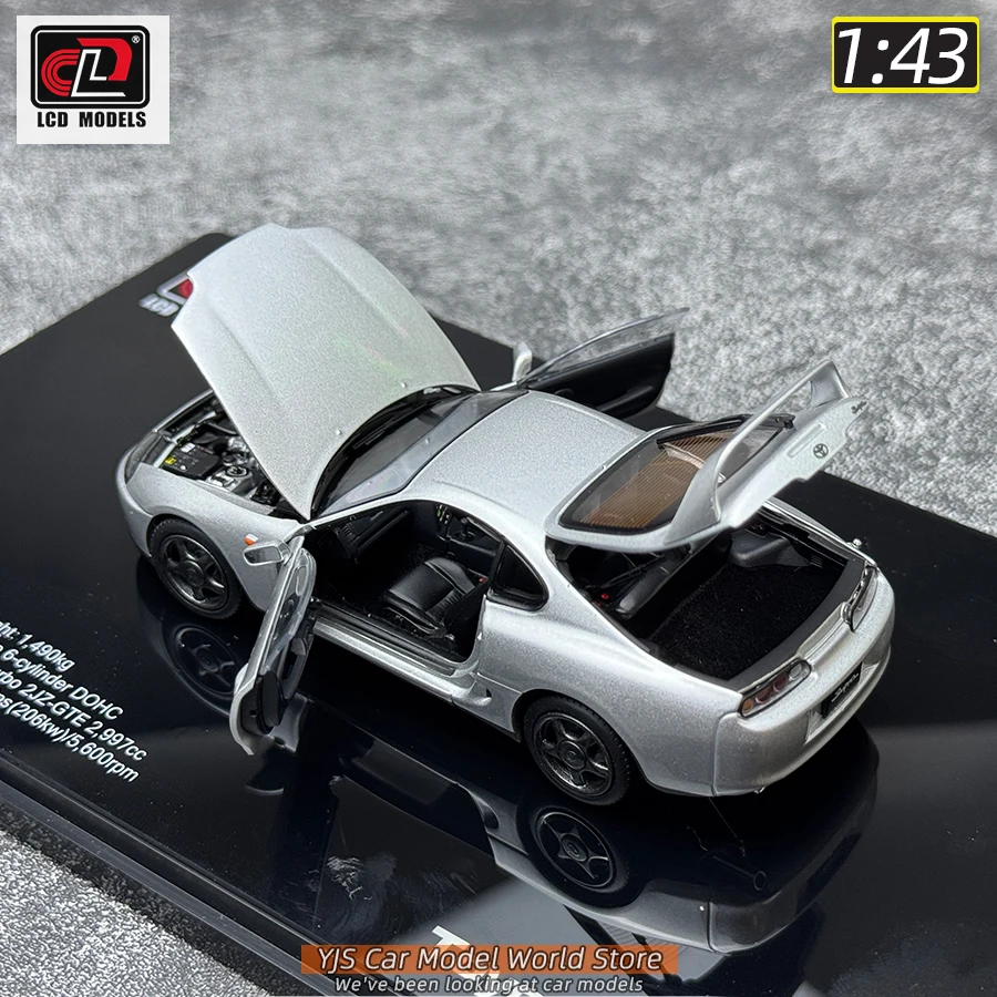 LCD CLD diecast model 1:43 supra A80 Static decorative item