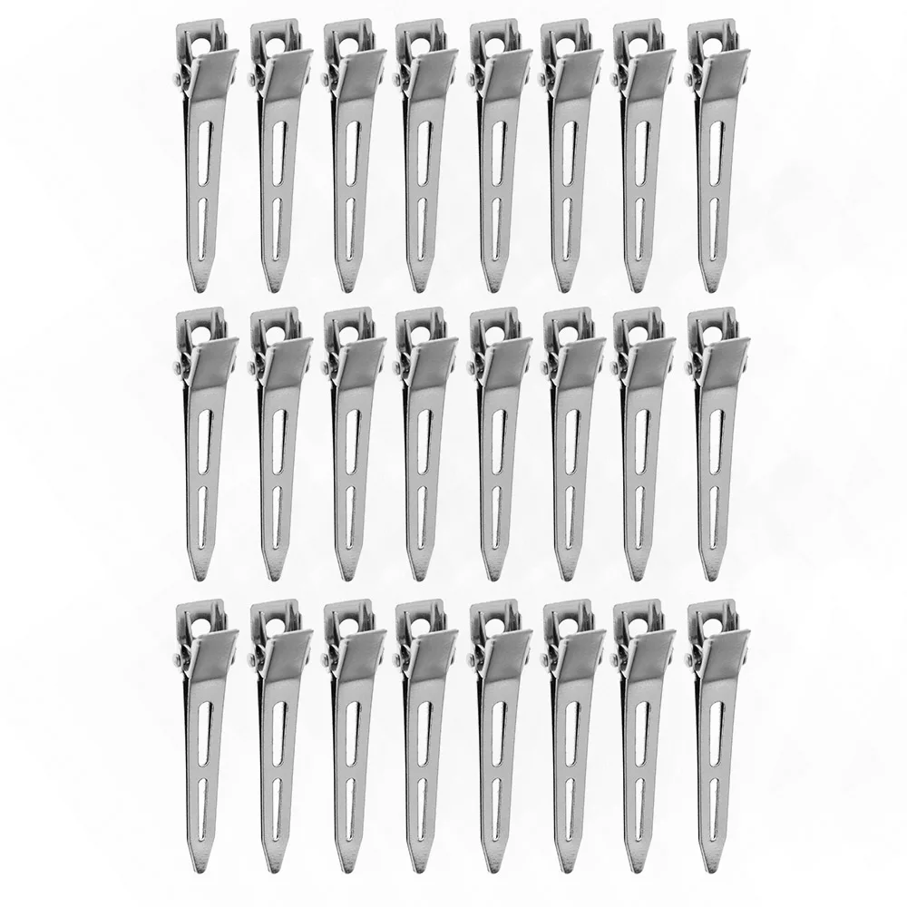 

24Pcs Professional Makeup Clip Salon Hairdressing Tools Ladies No Bend Hair Clips Curl Hairclip No Crease Hair Pin Styling Tool