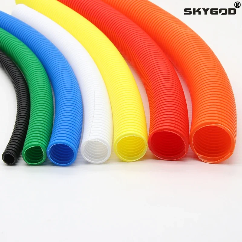 Plastic Corrugated Hose Wire Protection Electrical Cable Sleeve - China  Power Cable Sleeve, Power Cable Bushing