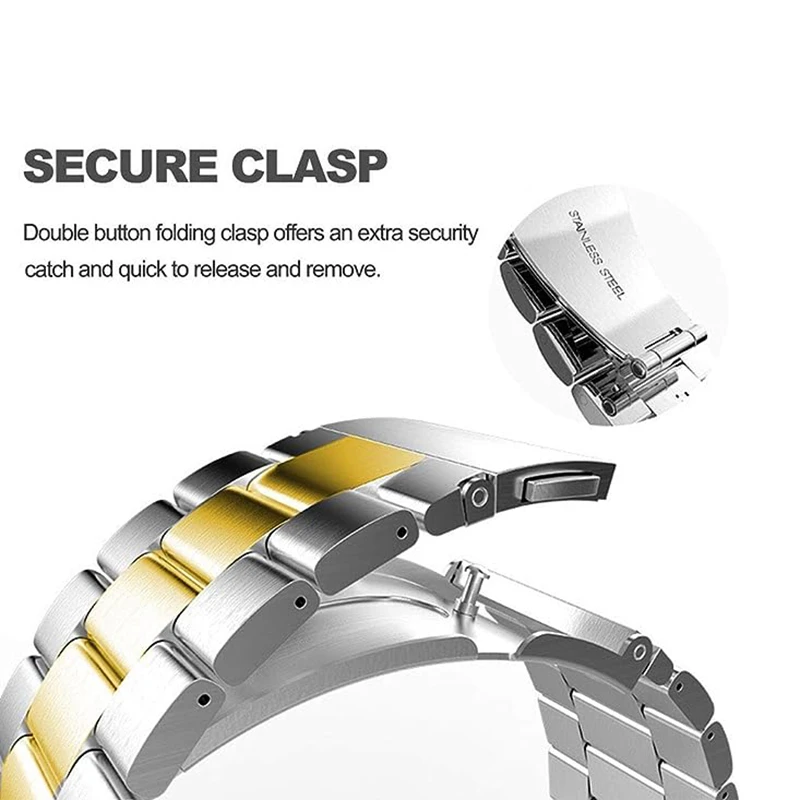 حزام معدني لساعة Huawei Watch Fit 4 3 سوار معصم قا...