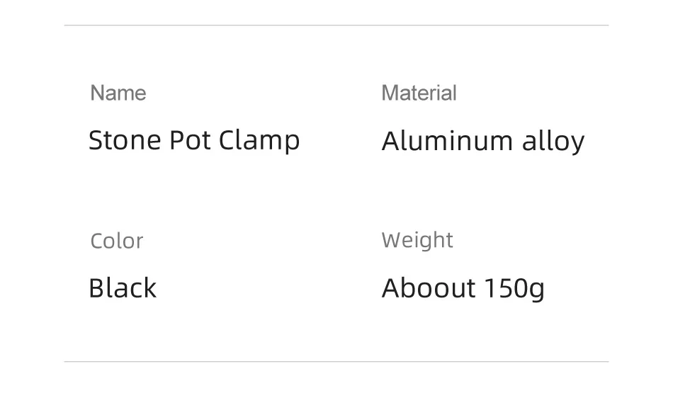 Description Picture 6 of itemStone Pot Tongs Anti-scalding Clip Clamp Hot Plat Pan Household Handle Holder Plate Gripper Pizza Pan Home Kitchen Use Tools