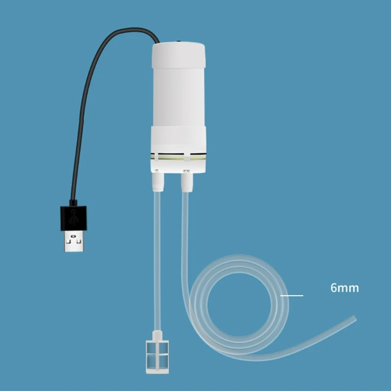서있는 물 발코니 Waterlogging Fish Tank Water 배수를위한 USB 전원 공급 장치가있는 자체 프라이밍 워터 펌프