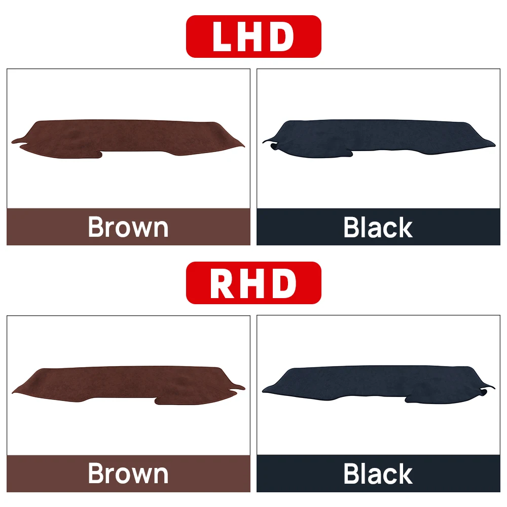 Premium Car Dashboard Cover and UV Protection Sun Shade Mat