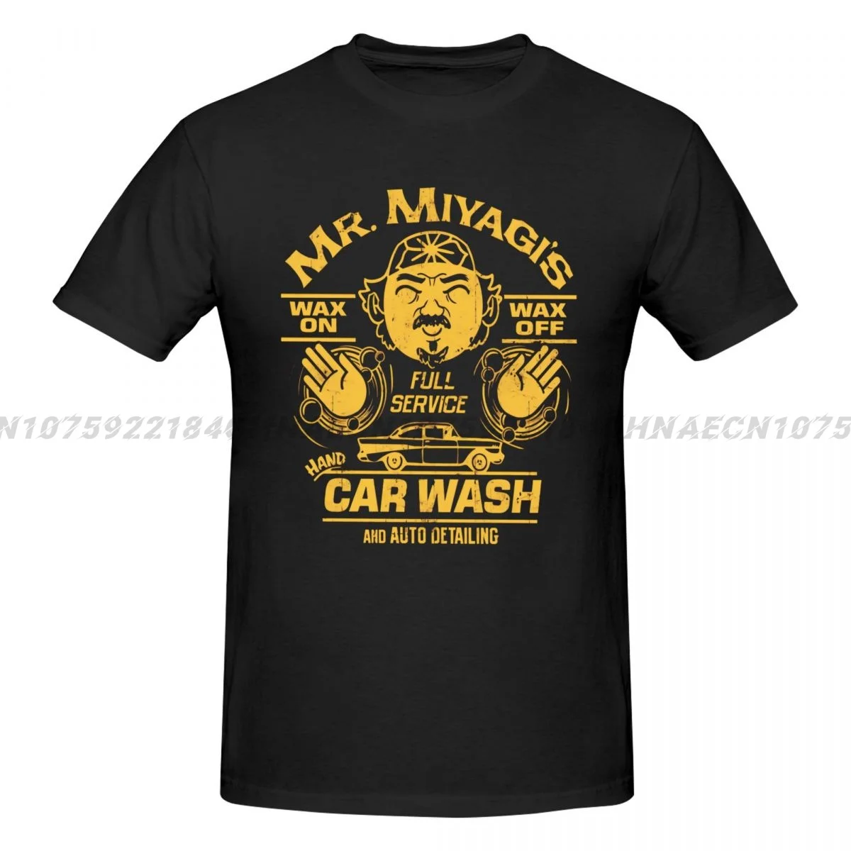 

Футболка мужская оверсайз с принтом «Mr. Miyagi's Car Wash Karate»