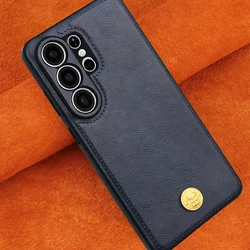 Custodia in PU Leather Premium con Protezione per Lente della Fotocamera e Design Antisfondamento