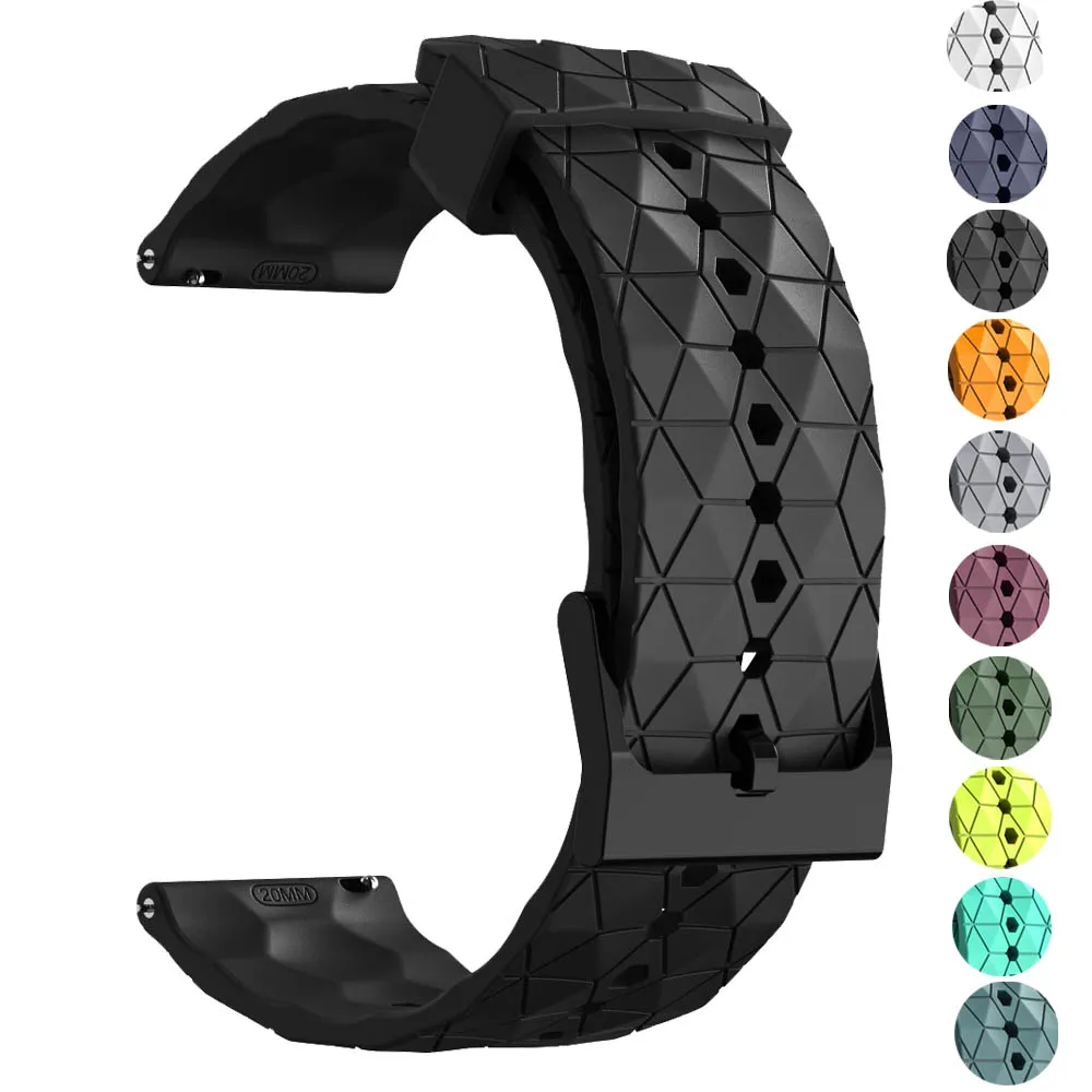 Versatile 22mm Silicone Watchband for Huami Amazfit GTR 47mm