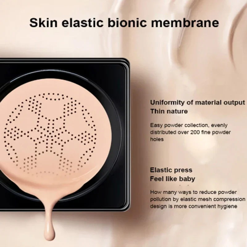 Air Cushion CC Cream Mushroom Head Foundation Moisturizing Long Lasting Face Comestics Natural Brighten Face Base Tone Make Up 2