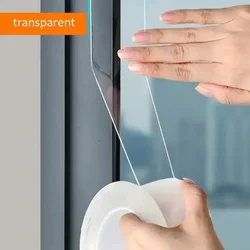 Windproof Self - Adhesive Seam Sealing & Weatherproofing Tape - 5m (Clear)