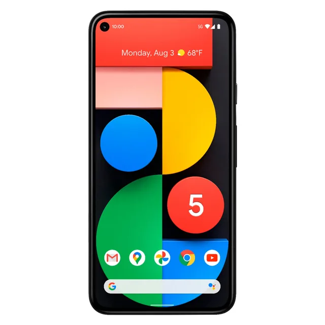 Google Pixel 5 5G Original Unlocked Cellphone 6.0" Snapdragon 765G Octa Core 8GB RAM 128GB ROM NFC 12.2MP&16MP NFC 5
