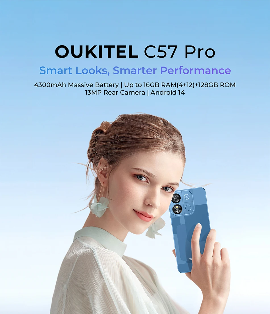 2025 Oukitel C57 Pro Smartphones 6,52