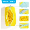 Durable Shoe Washing Machine Bag for All Shoe Types-Yellow with Blue Zipper,Ideal for Sneakers and Casual Shoes,Laundry Wash Bag 2