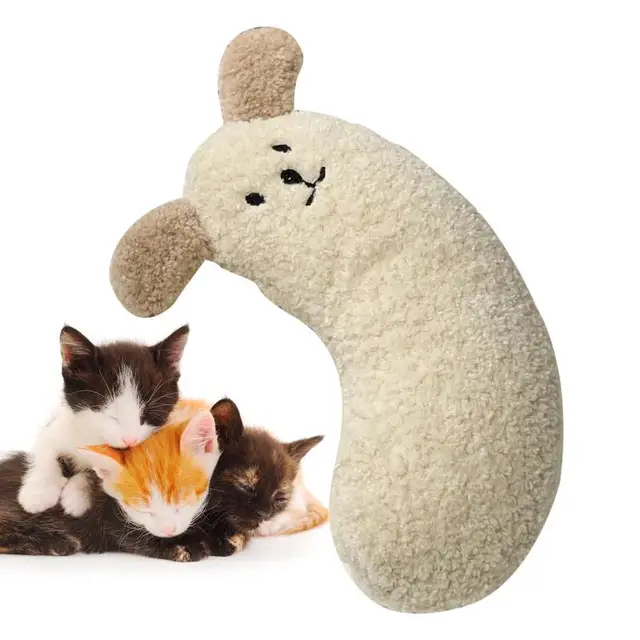 Little Pillow for Cats  U-Shaped Neck Protector Deep Sleep Puppy Pillow Cat Pillow Kitten Headrest Dog Sleeping Pillow Toy 3