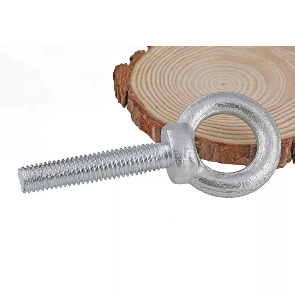 Female Threaded Eye Bolts M6 M8 M10 M12 M16 M20 Galvanized Steel Lifting Eye Nuts – Female Threaded Nut With Eye For Lifting & Rigging Galvanised Steel Eye Nuts - Foto 2