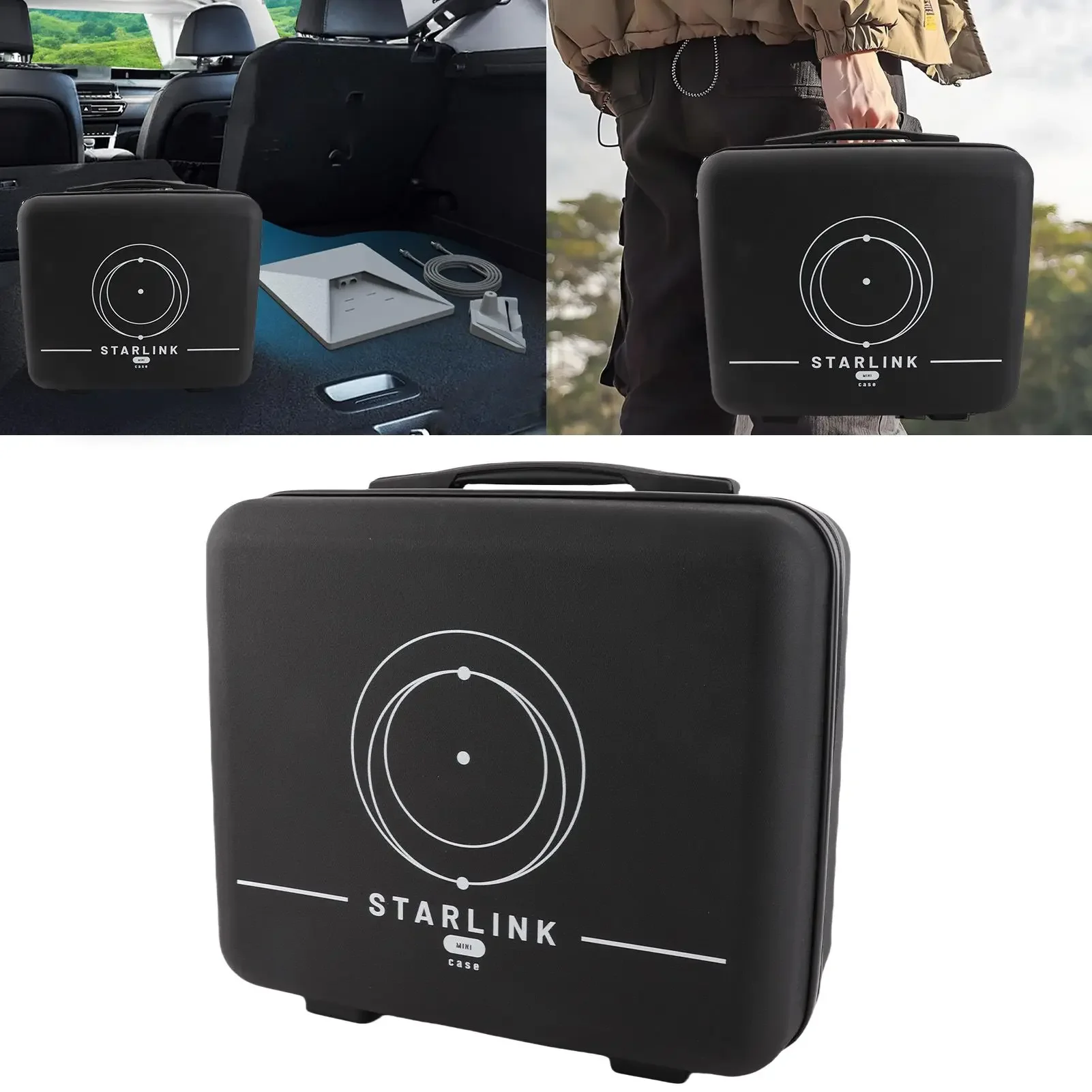 Hard Protective Carrying Case For Starlink Mini Kit Waterproof Luggage Storage Bag Protection Bag Anti-scratch Travel Case