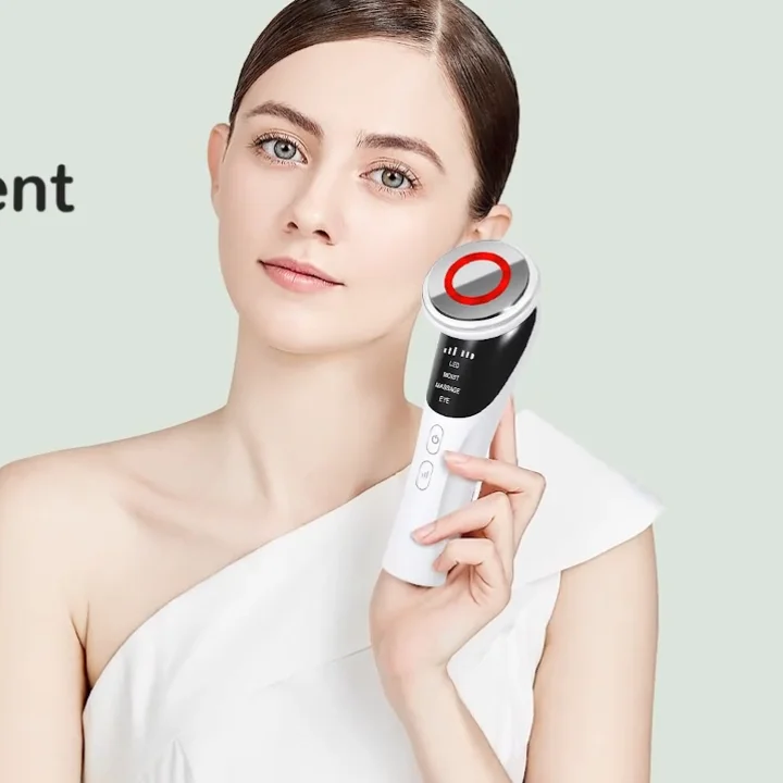 USB Rechargeable 4in1 Facial Massager Skincare Beauty Device for