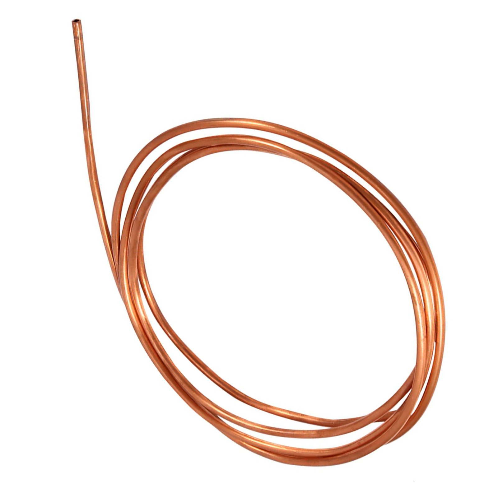 Copper Pipe Copper Round Tubing Soft Tube 2M Soft Tube Pipe OD 4mm x ID 3mm for Refrigeration Plumbing copper pipe