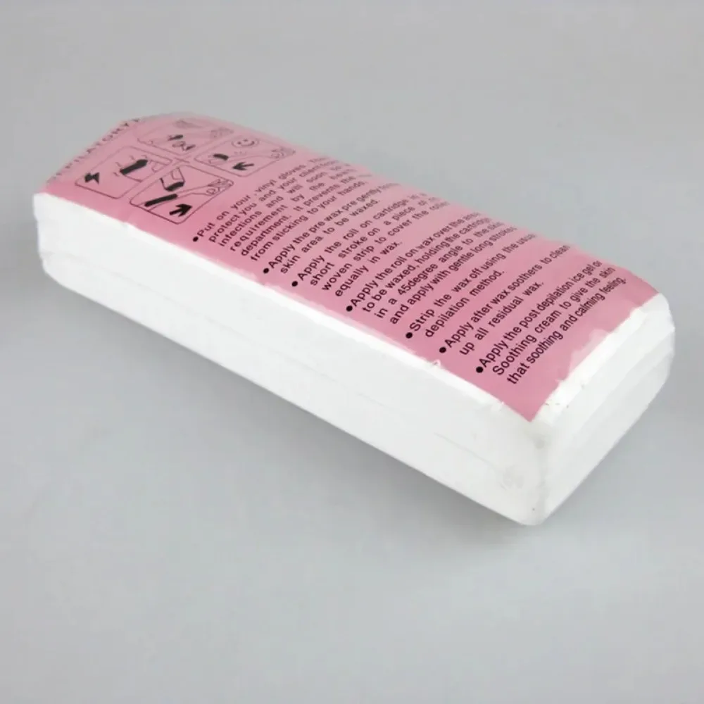 New 100sheets Removal Nonwoven Body Cloth Hair Remove Wax Paper Rolls High Quality Hair Removal Epilator Wax Strip Paper 5