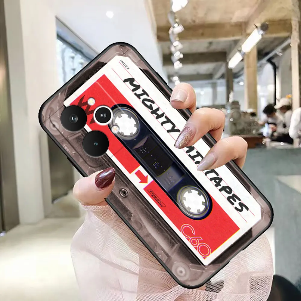 Vintage Cassette Tape Retro Style Phone Case - Classic Protective  Shell Cover