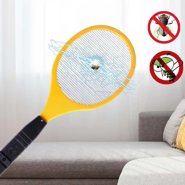 Elektromos Kézi Hibás Bug Zapper Rovar Légy Swatter Ütő Egyetlen Szúnyog Szúnyogok Kártevő Hordozható Réteg Kille I7B2 - Image 5