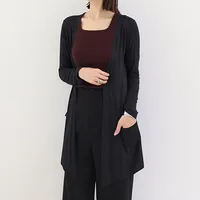 Autumn Summer Sun Protection Clothing Women Modal Cardigan Ladies Shawl Outerwear Female Cardigans Long Sleeve Women Casual Coat