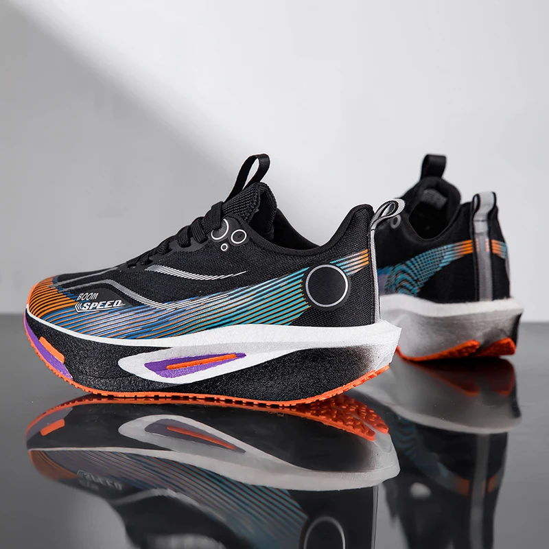 Trend Men's Sneakers Carbon Board Speciality Marathon Running Shoes For Men Sport Athletic Women's Sneakers Walking Shoes Male 6