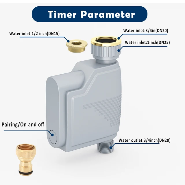 ZIGBEE WIFI Garden Watering Timer Smart Sprinkler Drip Irrigation System Built-in Water Flow Recorder Water Controller TUYA 3