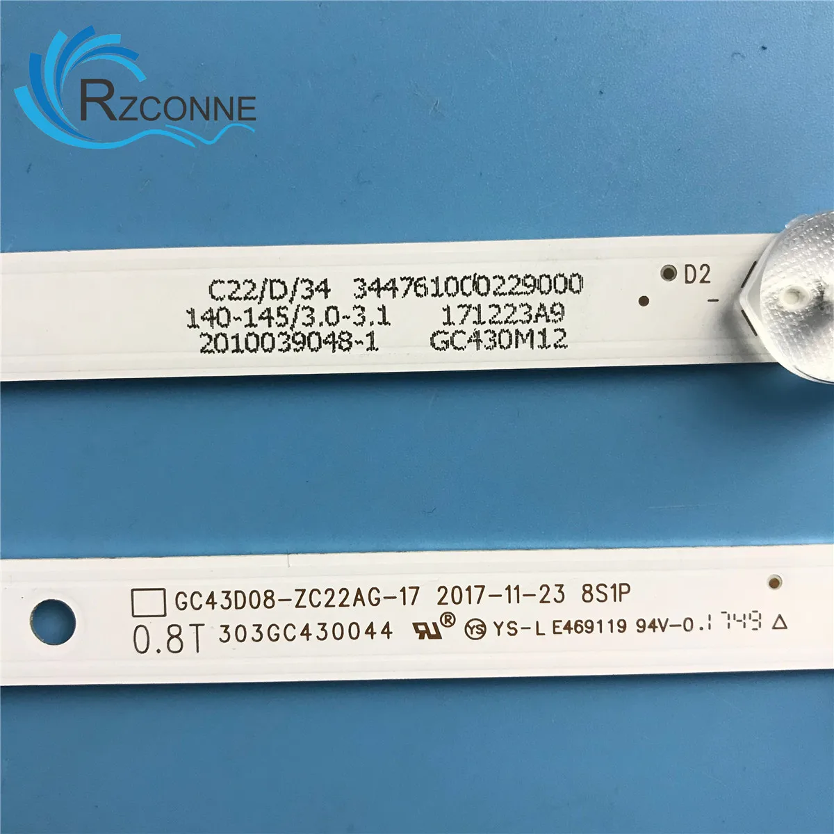 LED Ʈ Ʈ, GC43D08-ZC22AG-17 15, 23, 13, 14, 303GC430044, 303GC430043, un43j5200, un43j5202, UE43J5202, 8 