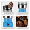Electric Coffee Grinder Multifunctional Kitchen Kitchen Cereals Nuts Spices Spice Grains Grinder Machine Coffee Beans Chopper 3