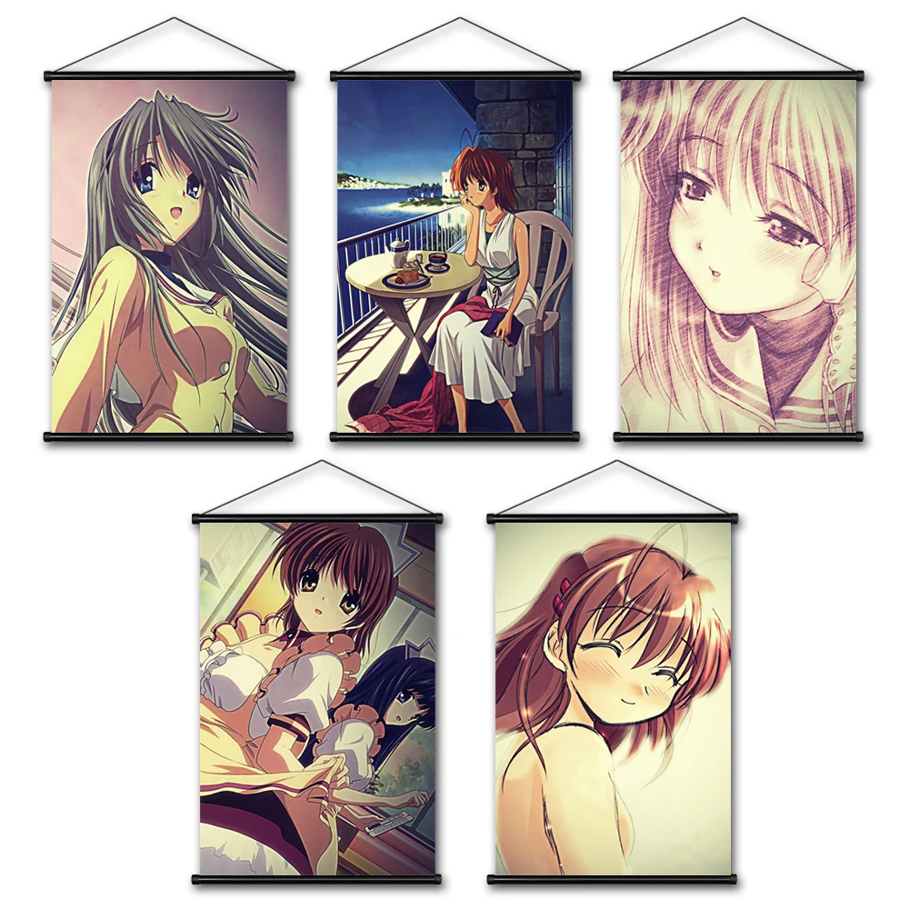 Clannad Characters Anime Poster