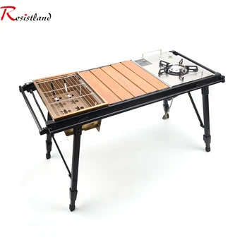 Folding Portable Camping Grill Table 1