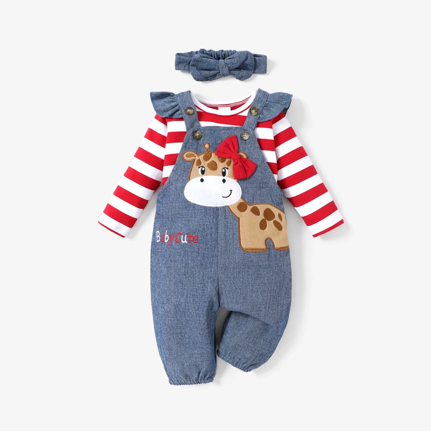 Weihnachts Strampler Mit Rotwild Motiv - Süß Für Babys