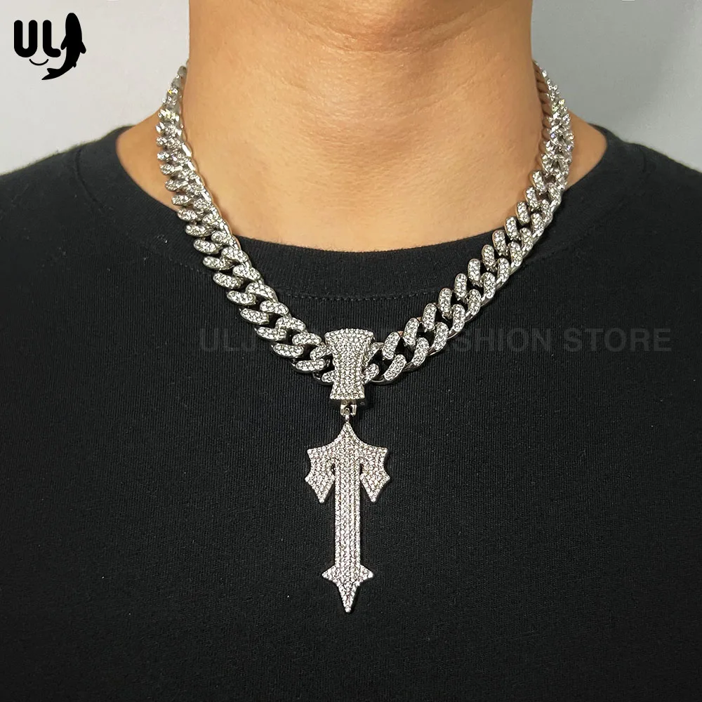 Iced Silver PT BAD BOY Pendant & 24" Box, Cuban, Rope Chain Hip - Foto 10
