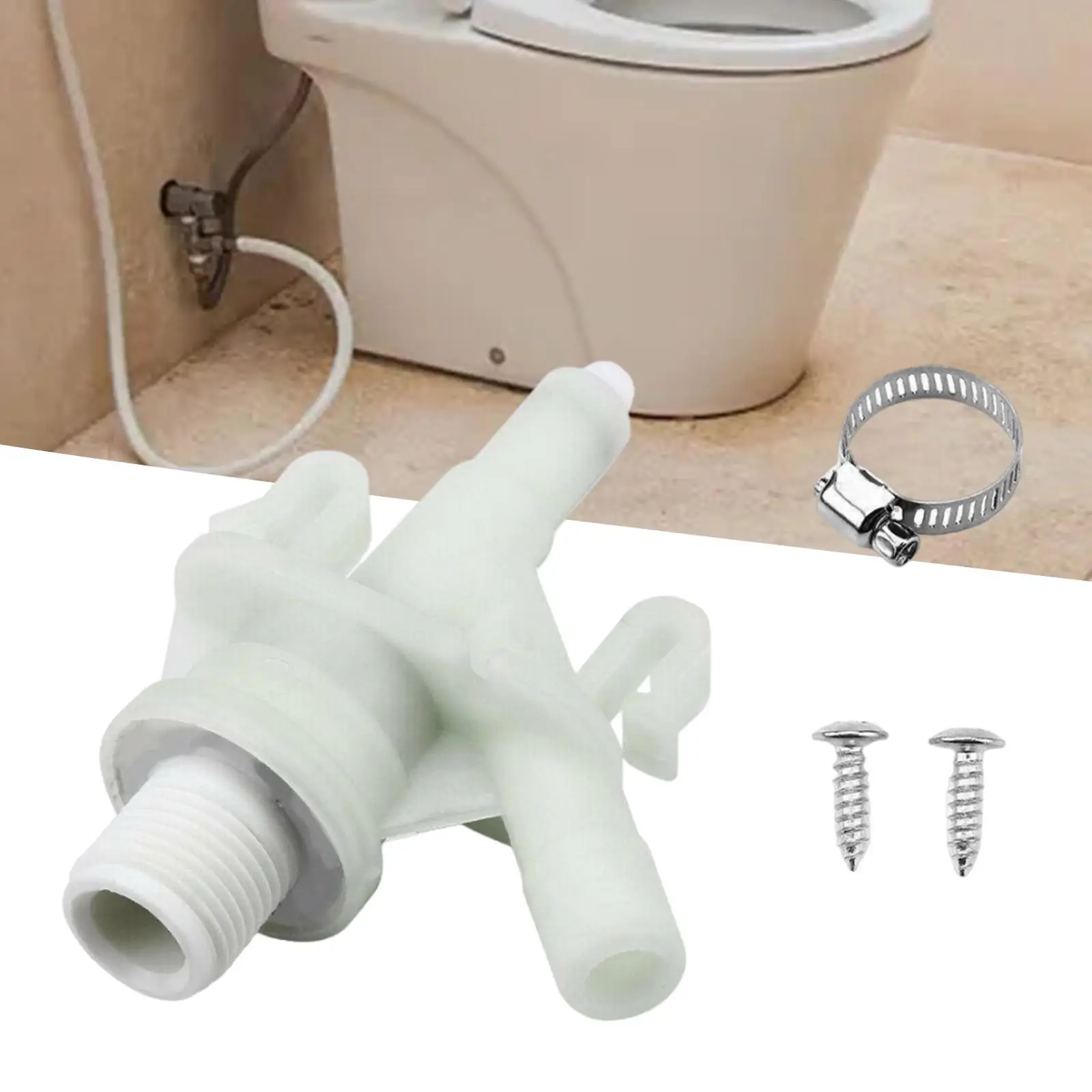 

Toilet Water Valve Convenient Replace for 300 310 320 Series Accessory