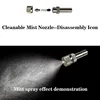 5pcs High Quality Atomizing Misting Nozzle Garden Water Irrigation Sprinkler Quick Pushing Nozzles For Misting Cooling System 5