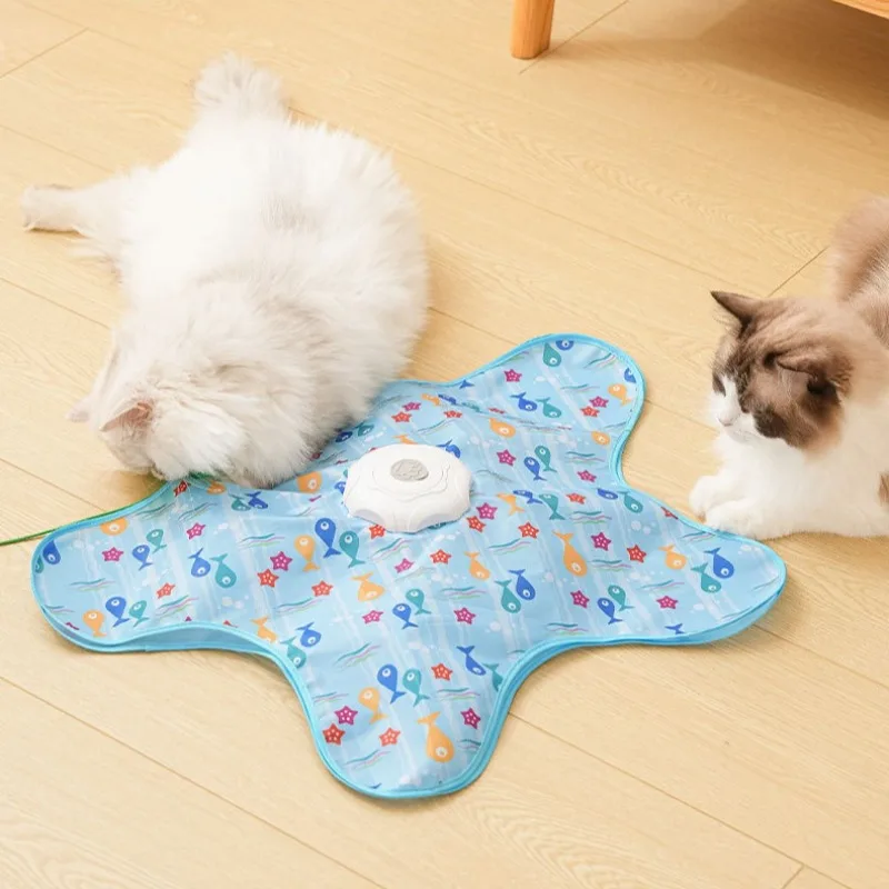 Interactive Hide-and-Seek Motion-Activated Cat Toy 3