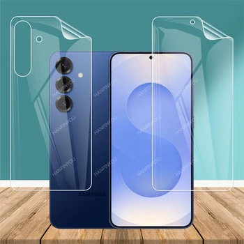 Pellicola salvaschermo in TPU trasparente a copertura totale anteriore/posteriore per Samsung Galaxy S25 Edge S24 S23 Ultra S25 Plus FE S24FE 5G
