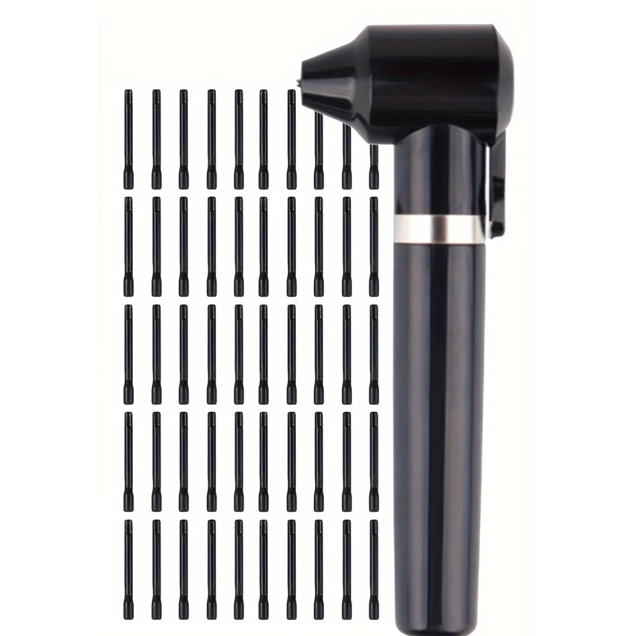 Ink Mixer Kit 50pcs Pigment Mixer Machine with Mixing Sticks Eyebrow Color Makeup Ink Pigment Electric Agitator Machine