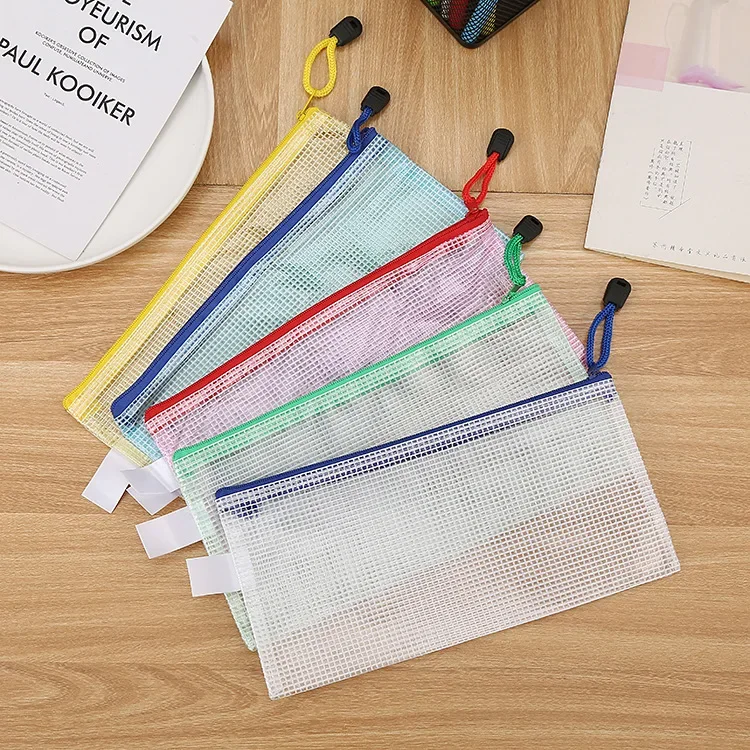 Puzzle storage bag Children's building blocks small toys special sorting bag  bag transparent mesh gauze zipper mesh bag - AliExpress