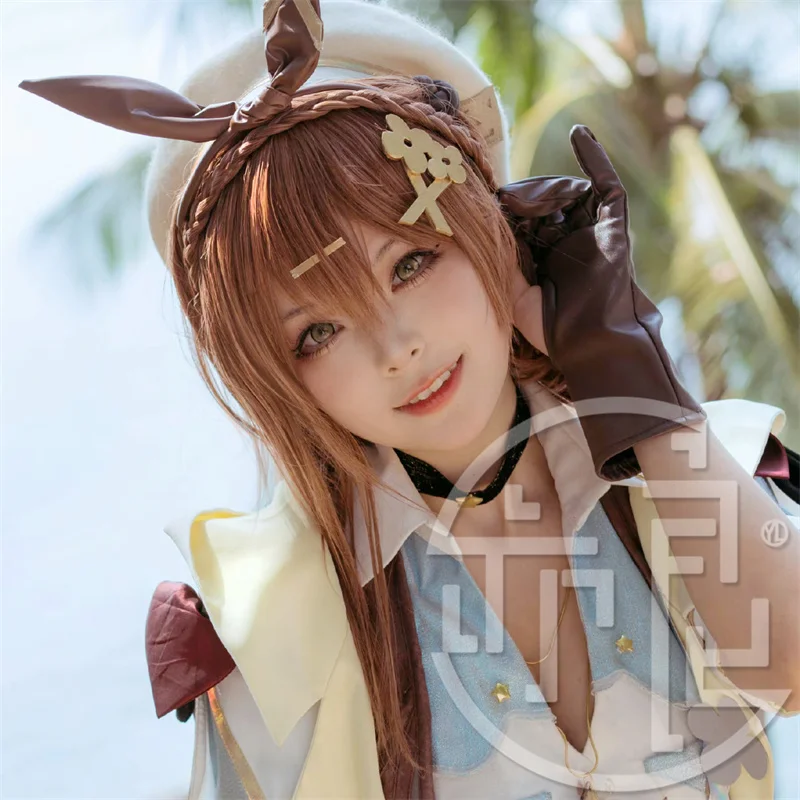 Anime Atelier Ryza: Ever Darkness & The Secret Hideout Reisalin Stout Parrucca Cosplay