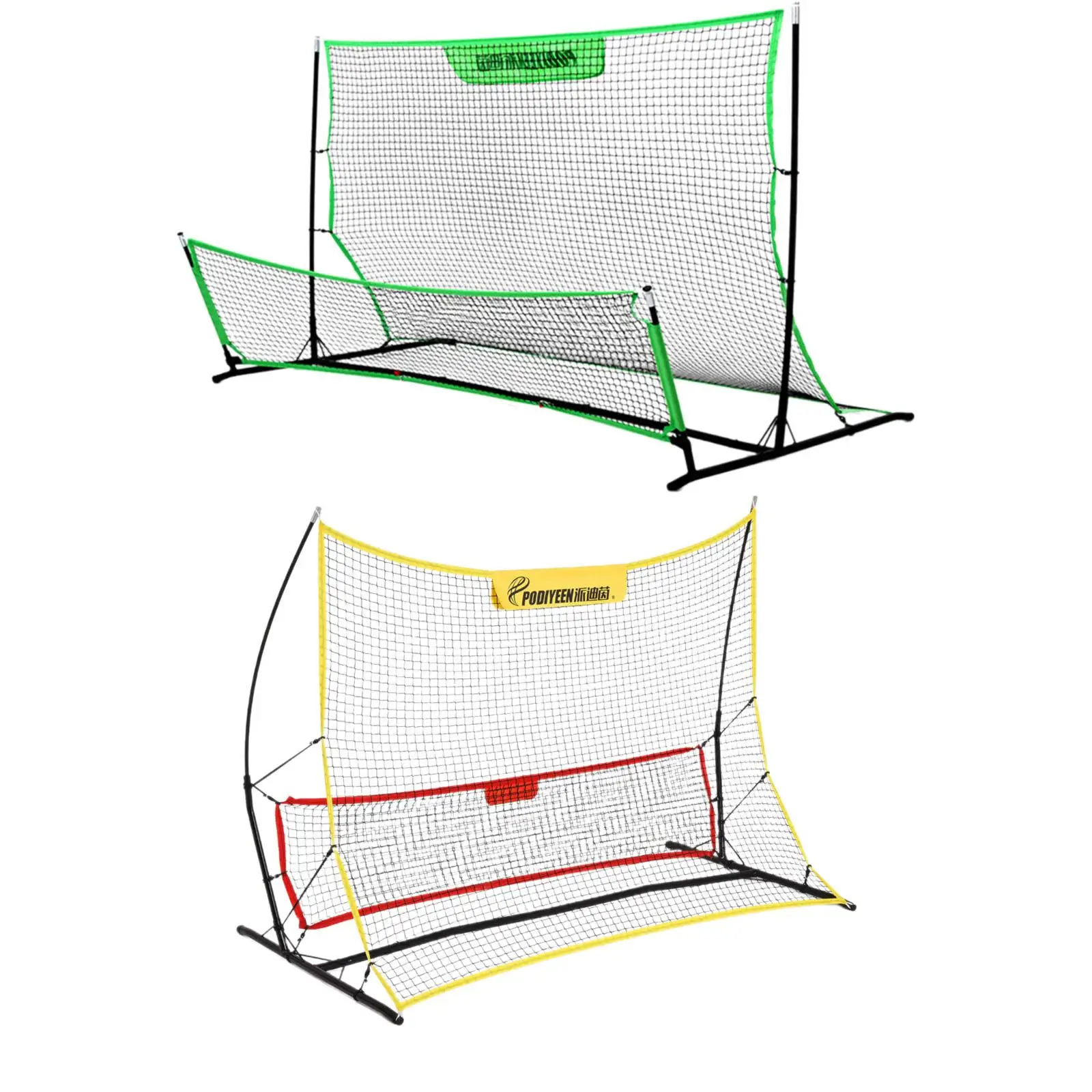 

Футбольная сетка Rebounder, двусторонняя футбольная тренировочная сетка для прохождения воллейбола