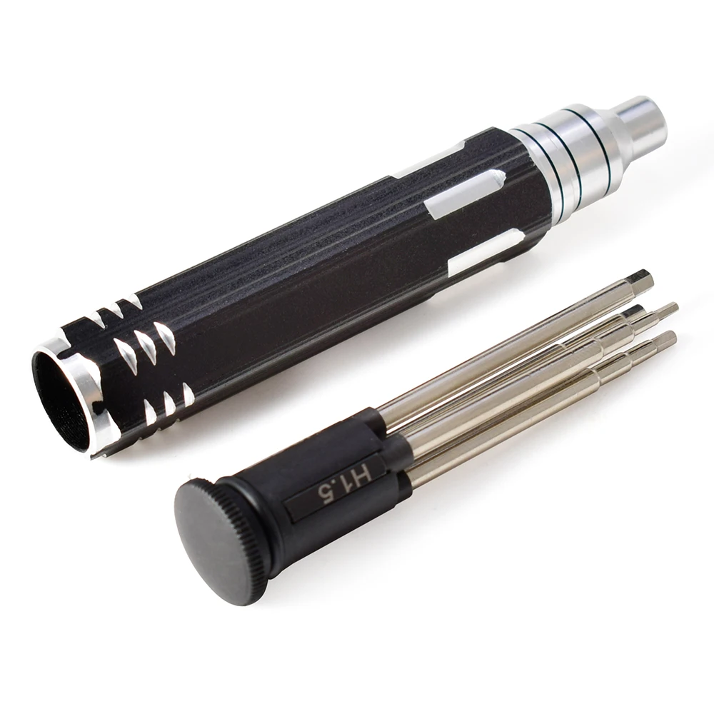 RC parts 4 in 1 1.5mm 2.0mm 2.5mm 3.0mm Hex Screwdriver Metal Tool Kit Set for RC Helicopter Car Airplane Drone Aircraft 4 RC parts 4 in 1 1.5mm 2.0mm 2.5mm 3.0mm Hex Screwdriver Metal Tool Kit Set for RC Helicopter Car Airplane Drone Aircraft - Image 4