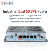 Industrial 5G Router CPE with Dual 5G Modems Dual Sim Cards POE GPS CAN-Option Enterprise Routers 4