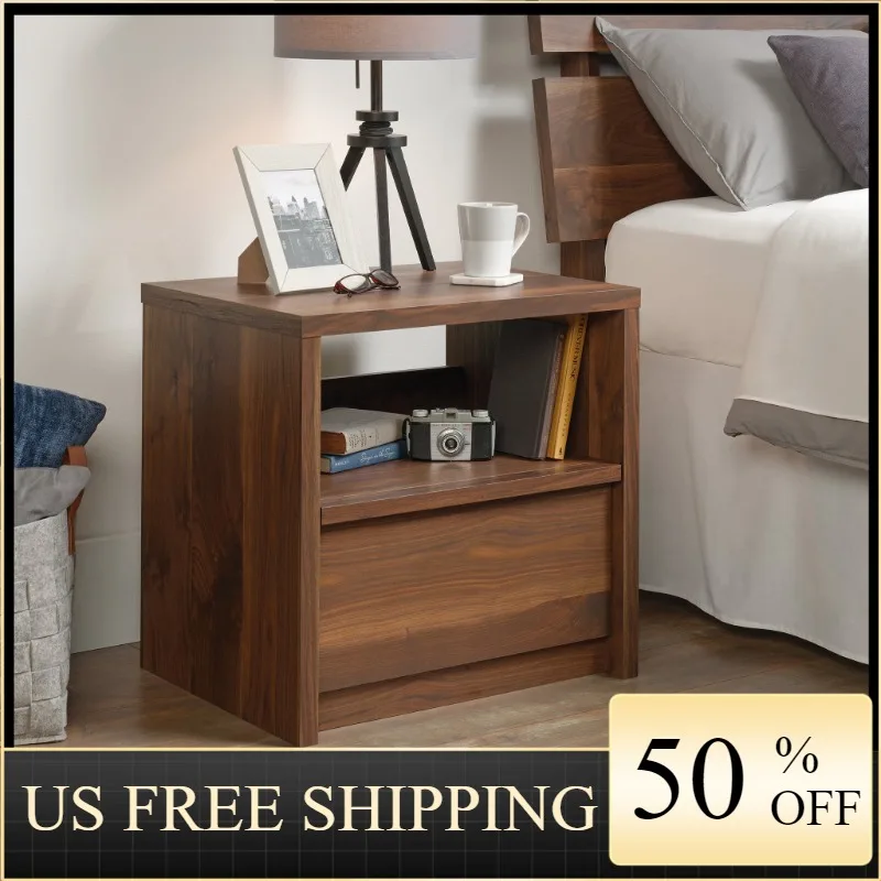 

Better Homes and Gardens Montclair Nightstand with Drawer, Vintage Walnut Finish Shop all Nightstands