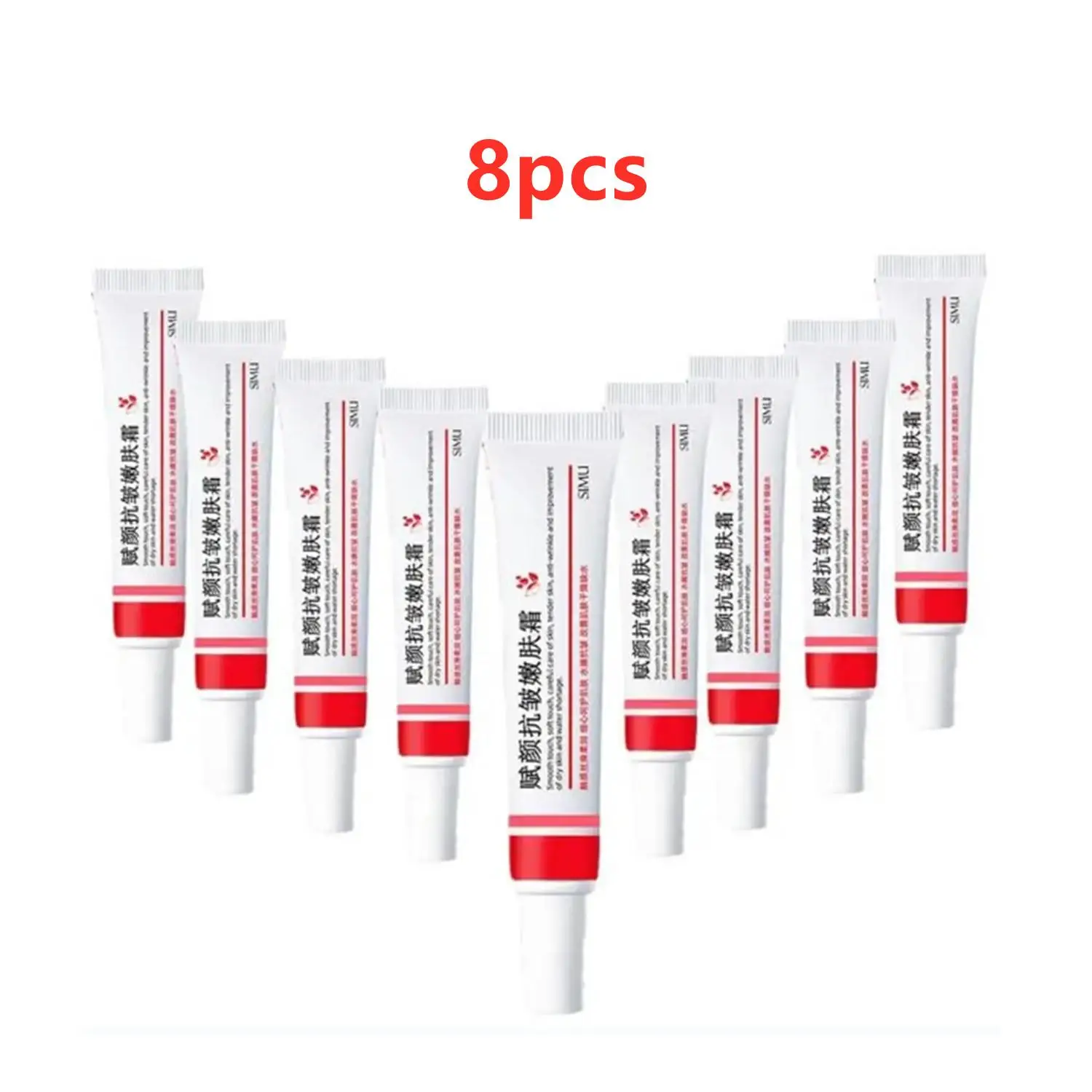 8PCS Retinol Firming Face Cream Remove Wrinkle Anti-Aging Fade Fine Lines Acne Treatment Shrink Pores Creams Beauty Skin Care
