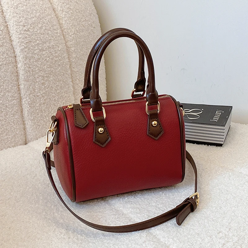 

New Women's Bag High Quality PU Zipper Crossbody Bag on sale in 2024, Large Capacity Elegant and Lightweight Dinner Handbag여자 가방