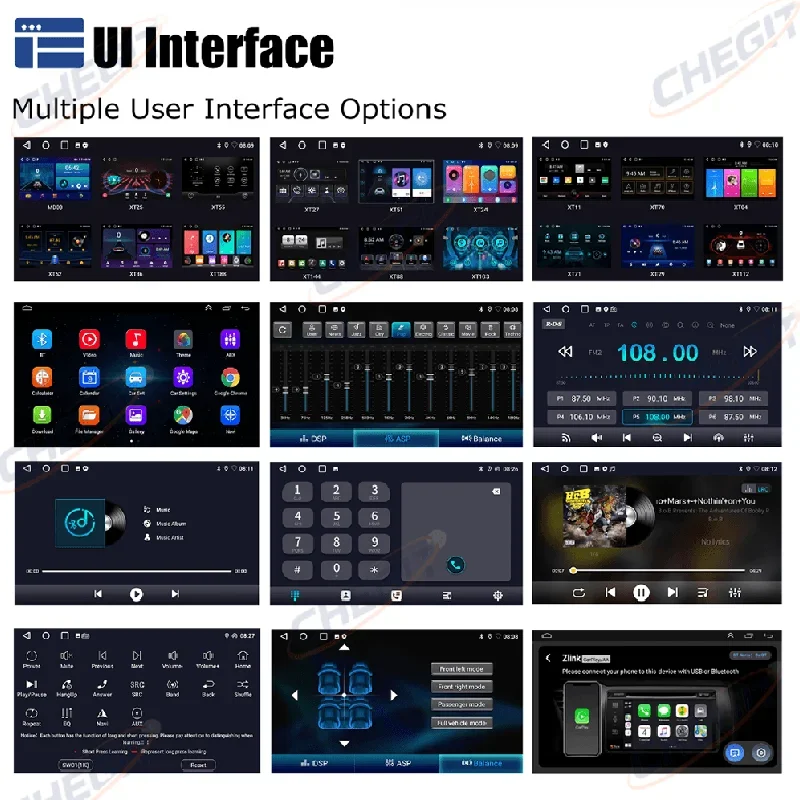 Universal 7/9/10 inch Android 13 Car Radio 64G Autoradio android 2 Din car radio Central Multimedia Smart car systems For Toyota